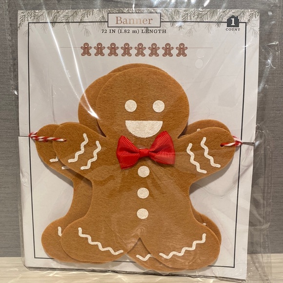 COPY - Target BP 2022 Gingerbread Man Garland - Picture 1 of 3